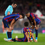Barcelona defender Xavi