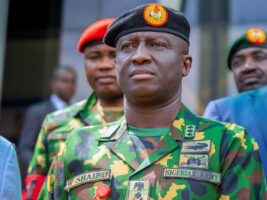 Chief of Army Staff (COAS), Lt-Gen Waidi Shaibu,