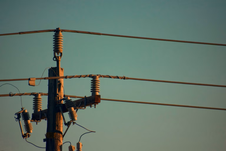 High tension electricity tower