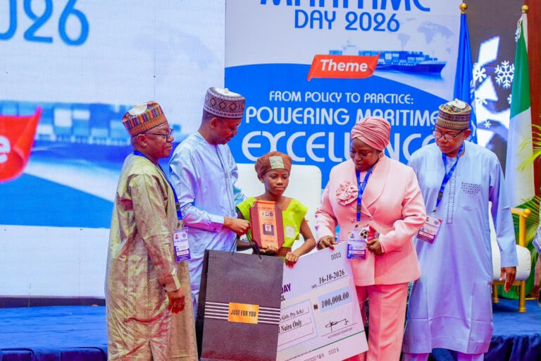 NIWA intensifies safety drive, boosts Lagos pupils' education with laptops, cash