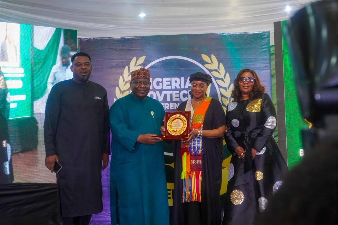 L-R: The Head, Business Development, LASHMA, Mr. Olatunji Rotimi; Mr. Dasuki Arabi; Dr. Emmanuella Zamba and Executive Chairman, Epe LGA, Princess Surah Olayemi Animashaun